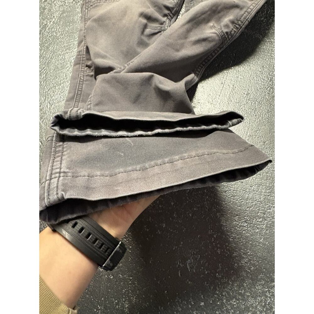 Carhartt Men’s Relaxed Fit Full Swing Pants 34x36 Lot 2 Brown & Gray Workwear - Picture 11 of 16